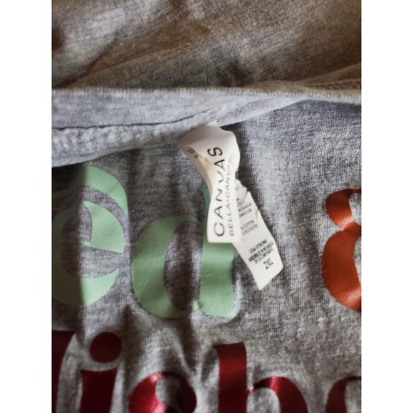 4/$15 Rooted and Established in love Womens Short Sleeve Ladies T Shirt Size 2XL - Picture 3 of 7